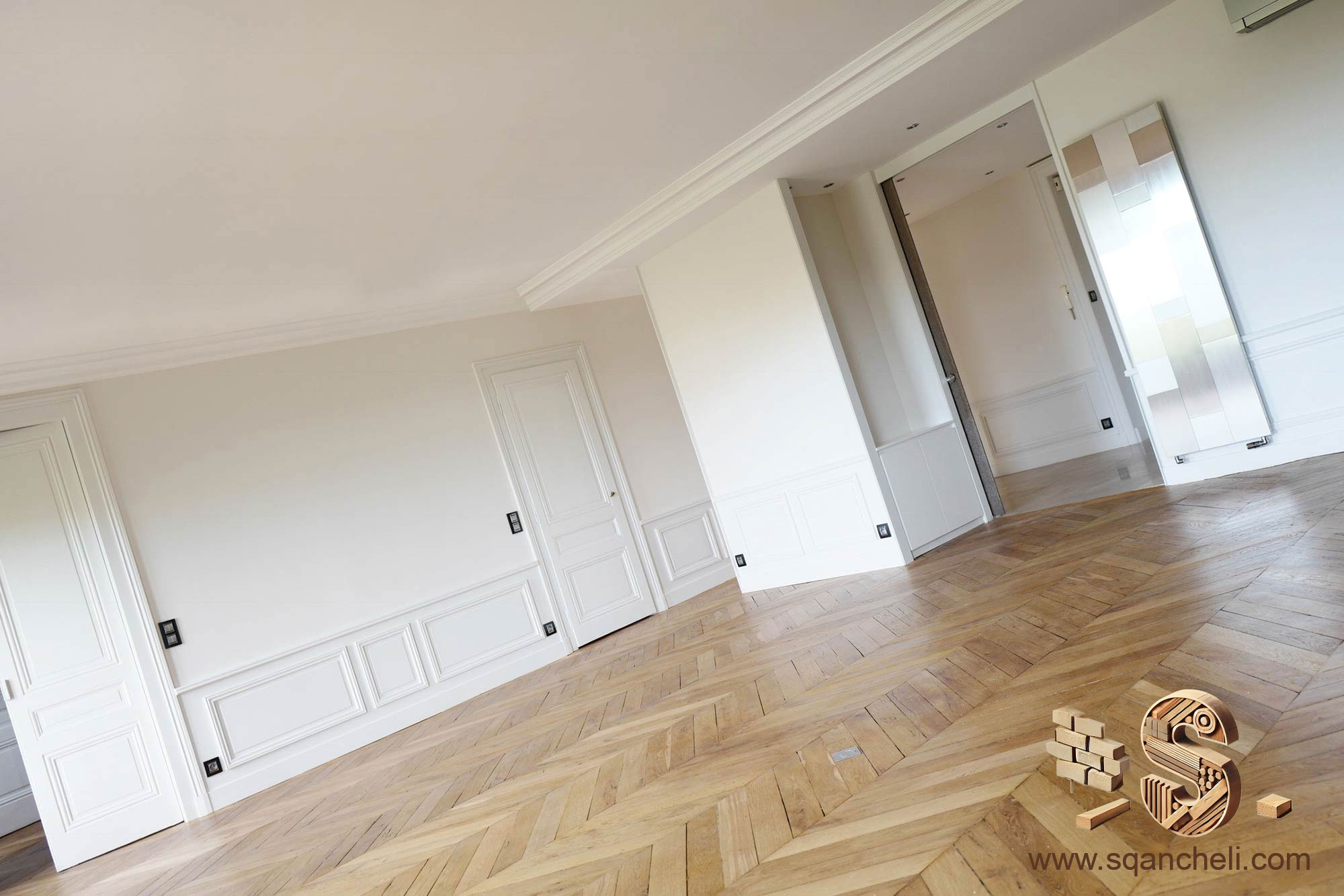 Architecte d'intérieur à Lyon : rénovation d'un appartement Haussmannien