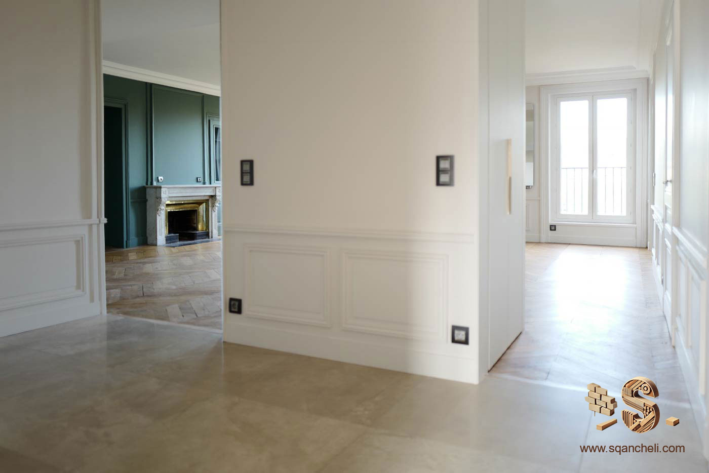 Architecte d'intérieur à Lyon : rénovation d'un appartement Haussmannien