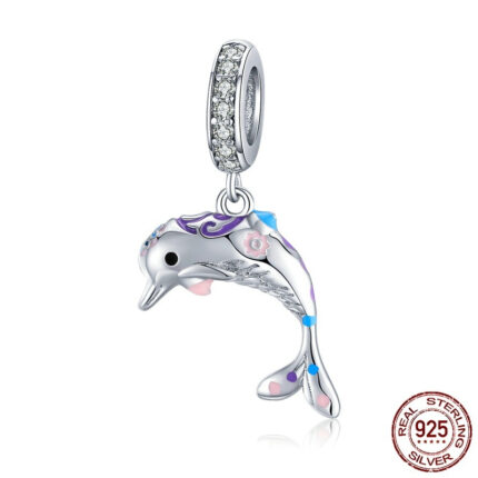 S925 Sterling Silver All-match Diy Beaded Bracelet Accessories Scattered Beads Pendant